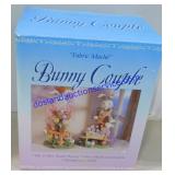 Fabric Mache Bunny Couple