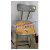 Metal Shop Chair (38")