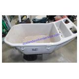 Ames Plastic Easy Roller Jr. Lawn Cart