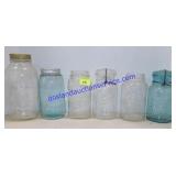 Lot of Mason, Ball Jars, Etc...