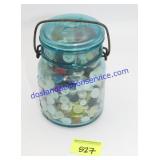 Jar of Small Buttons