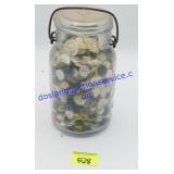 Jar of Assorted Buttons