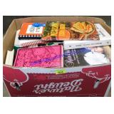 Box Full of Cookbooks