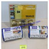Westlock Door Knobs & Pre-Taped Protective Paper