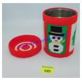 Decorative Handmade Holiday Jar (6")