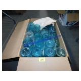 Box of Dozens of Masons Jars