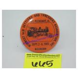 1965 Midwest Old Thrashers Pin