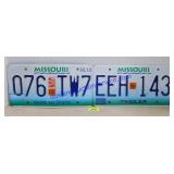 Pair of Missouri License Plates