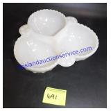 White Decorative Candy Dish