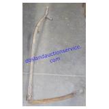 Wooden Handled Scythe (5 Foot)