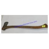 Wooden Handled Hatchet (34")