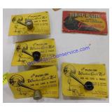 Vintage Push On Window Crank Knobs