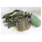 Military Belt w/ Canteen