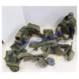 MilitaryBelt w/ Canteen and Lensatic Compass