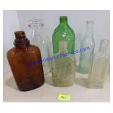 Variety of Glass Bottles