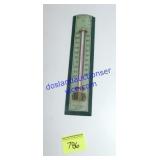 Green Outdoor Thermometer