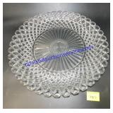 Decorative Glass Platter (14")