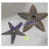 Pair of Heavy Metal Stars