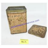 Cigar Tin 6"