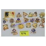 Variety of Baseball Pins