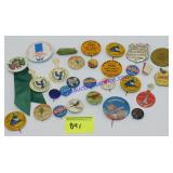 Variety of Vintage Pins