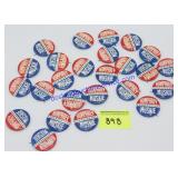 Lot of Humphrey Muskie Pins