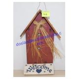 Decorative Wall Hanging Birdhouse (15 x 8)
