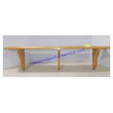 Wooden Shelf (34 x 10 x 5)
