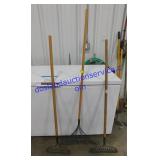 Lot of 3 Rakes