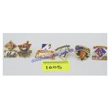 Variety of Baseball Pins