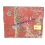 Metal Paul Mall Cigarette Box