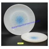 Lot of (3) Vintage Fire-King Plates