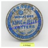Vintage 12 Mini Aspic or Jelly Cutters