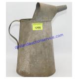 Galvanized Oil Can (12")