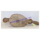 Large Antique Pulley