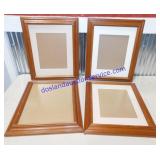 Lot of (4) Matching Picture Frames (16 x 14)