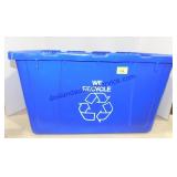 Blue Recycle Bin