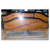 Wooden Floral Headboard (79 x 45)