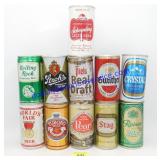 Lot of (11) Vintage Beer Cans