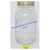 Glass Longaberger Jar