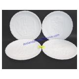 Lot of (4) Bicentennial Fenton Plates
