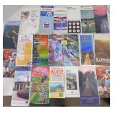 Lot of Old Road Maps