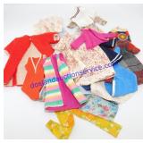 Lot of Vintage Barbie Clothes