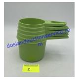 Set of Vintage Tupperware Measuring Cups