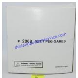Set of (7) Peg Games (New)