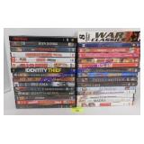Flat of DVDs
