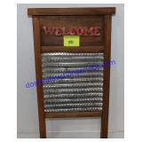 Small Welcome Washboard (15 x 8)