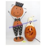 Ghost Gourd Light & Pumpkin Man