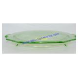Green Glass Dish (11 x 10)