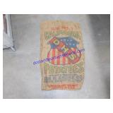 Lot of (5) Burlap Sacks